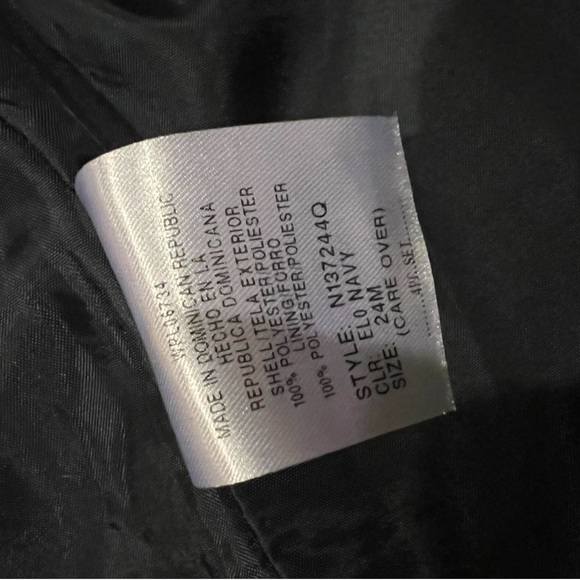 Nautica Black Kids Blazer with Gold Buttons - Picture 4 of 4